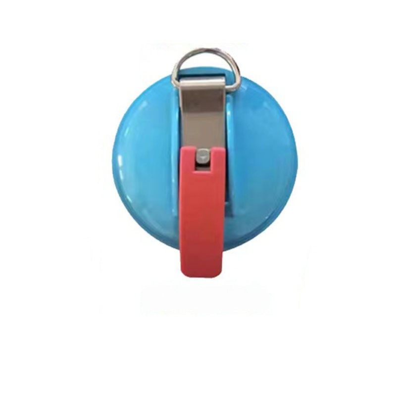 4 Pack Sky blue plate + red buckle Heavy Duty Suction Cup Anchors with S-Hooks for Car Side Awnings and Camping Tarps Multifunctional Tie Down...