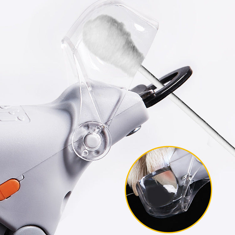 Illuminated Pet Nail Clippers with 5x Magnifier & LED Light - Professional Safety Claw Trimmer for Dogs & Cats - Non-Slip ABS Handle with Nail...