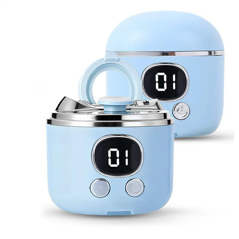 2-in-1 Electric Nail Clipper with Magnifying Glass & LED Light - Automatic Nail Trimmer & Polisher for Babies, Seniors & Adults - Safe USB...