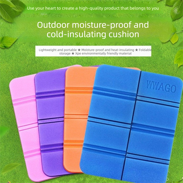 5 Pack Blue Portable Folding Foam Seat Pads Waterproof Damp Proof Mats for Park Camping Beach Hiking Australian Outdoor Activities