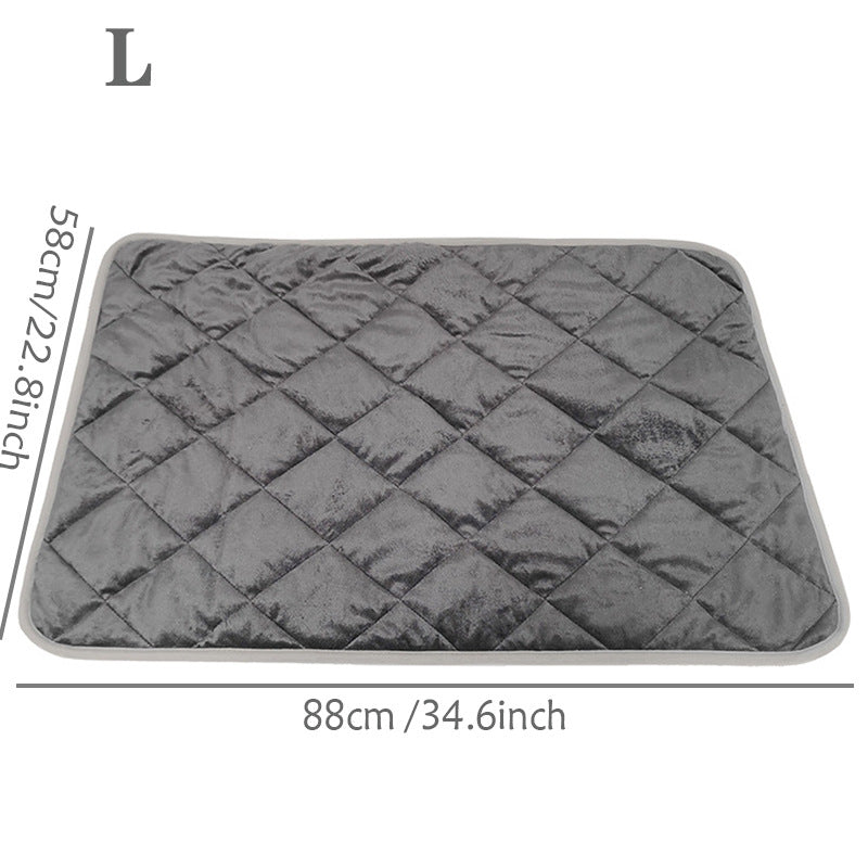 Self-Warming Pet Mat with Heat Reflective Technology for Dogs and Cats Waterproof No Electricity Needed Comfortable Winter Pad for Local Pet...