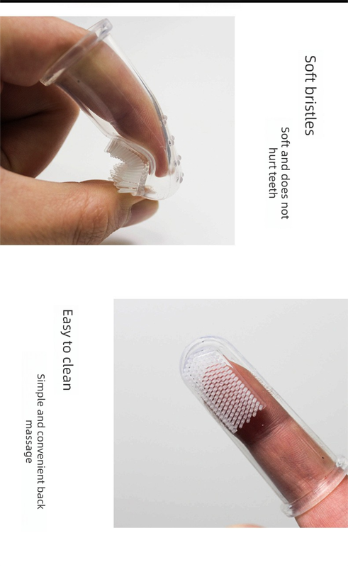 5 PCS Soft Silicone Pet Finger Toothbrush for Dogs & Cats Gentle Dental Care Breath Freshener Tartar Remover Reusable Oral Hygiene Kit