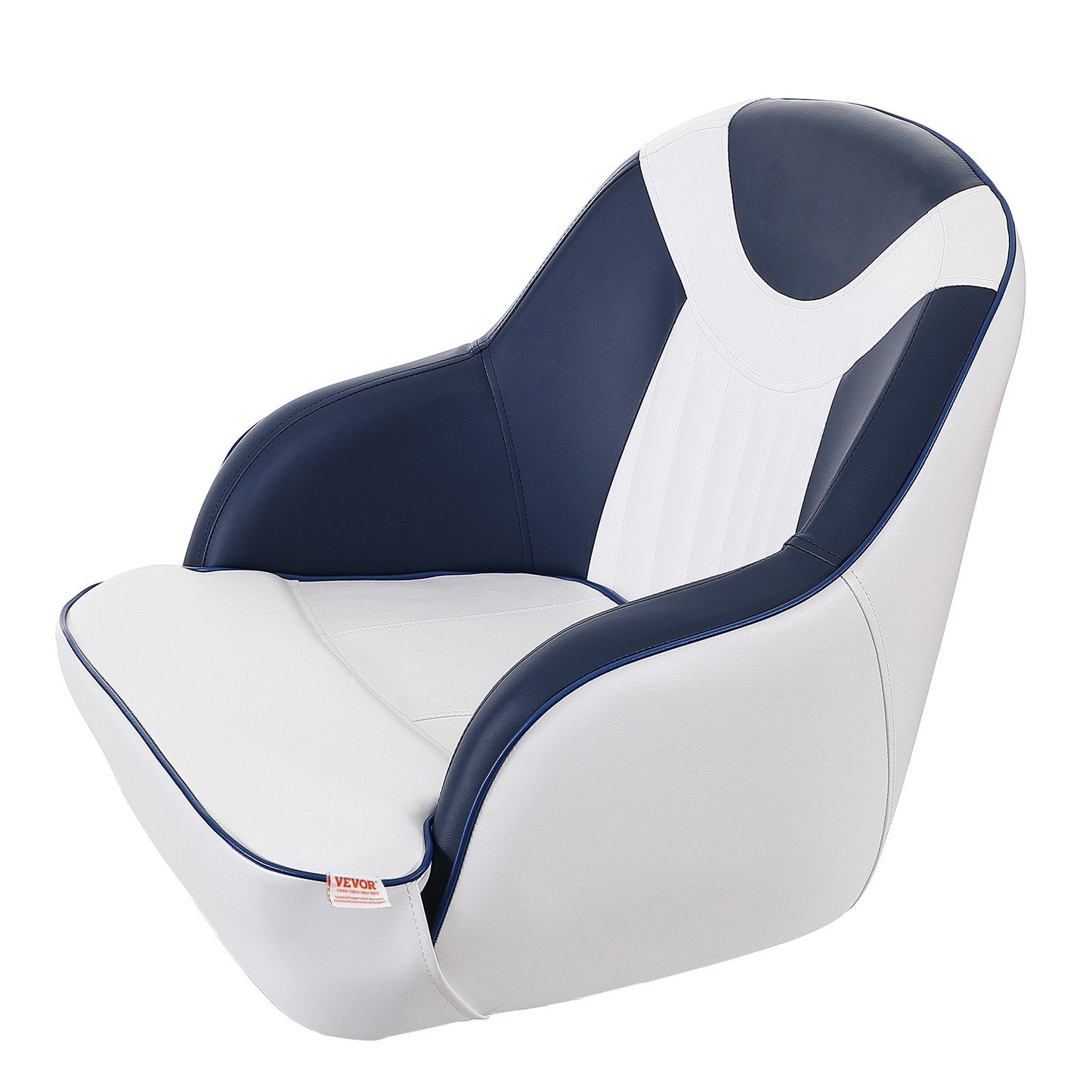 VEVOR Captain Bucket Seat, Pontoon Boat Seat with Thickened Sponge Padding, Boat Captain Chair for Fishing Boat, Sightseeing Boat, Speedboat,...