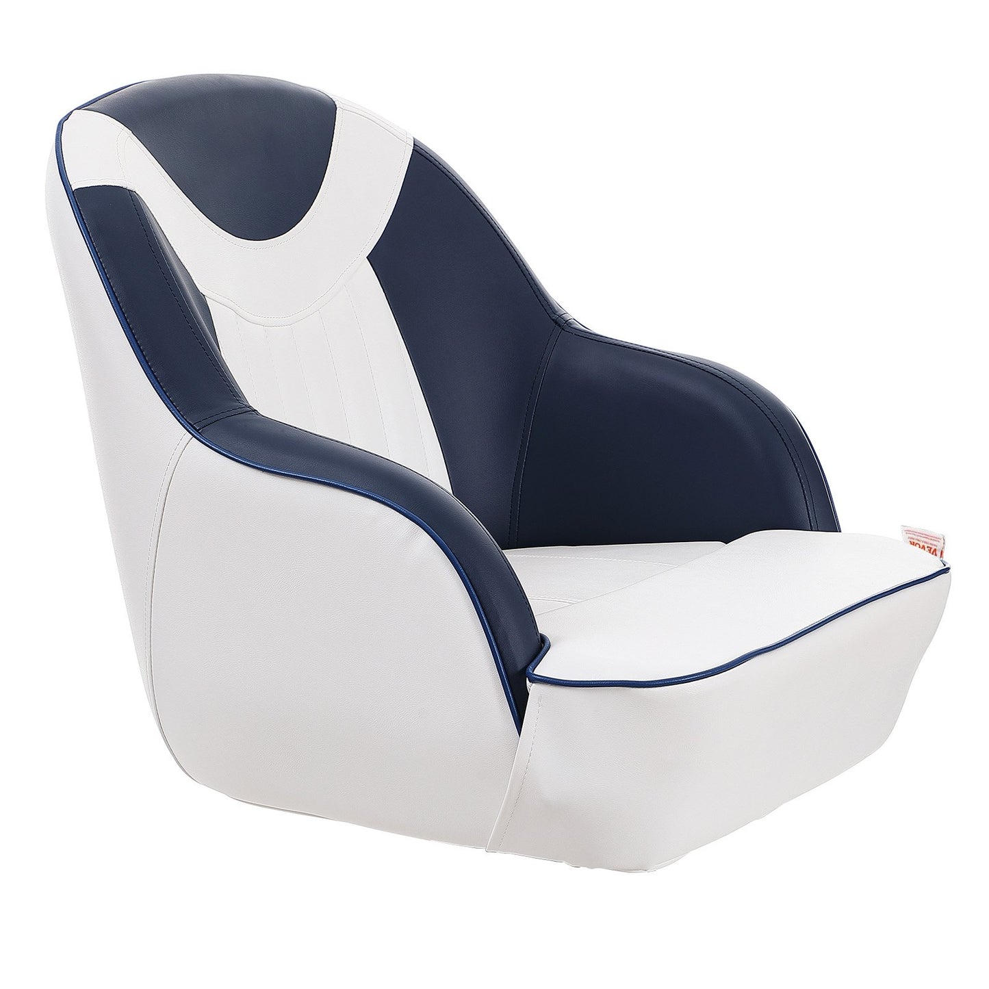 VEVOR Captain Bucket Seat, Pontoon Boat Seat with Thickened Sponge Padding, Boat Captain Chair for Fishing Boat, Sightseeing Boat, Speedboat,...