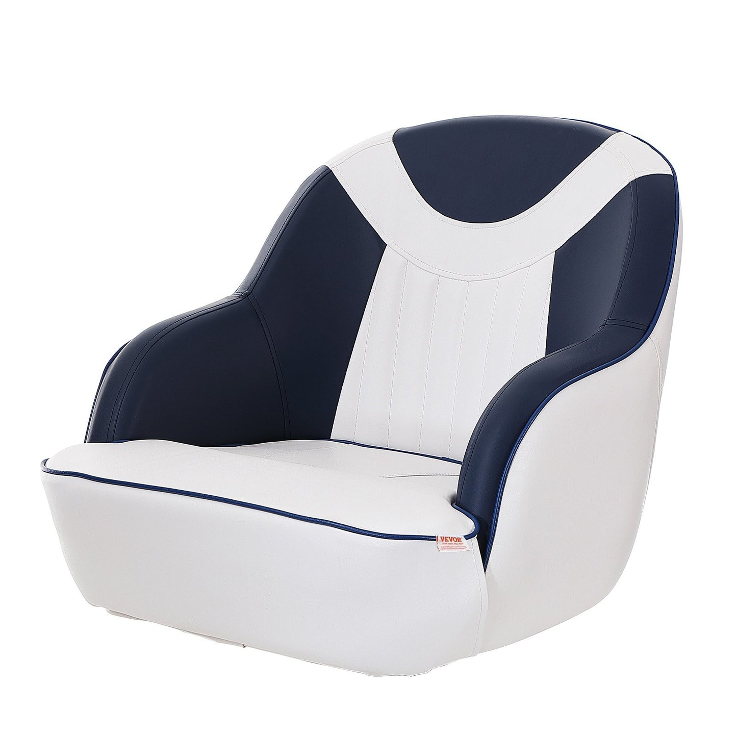 VEVOR Captain Bucket Seat, Pontoon Boat Seat with Thickened Sponge Padding, Boat Captain Chair for Fishing Boat, Sightseeing Boat, Speedboat,...