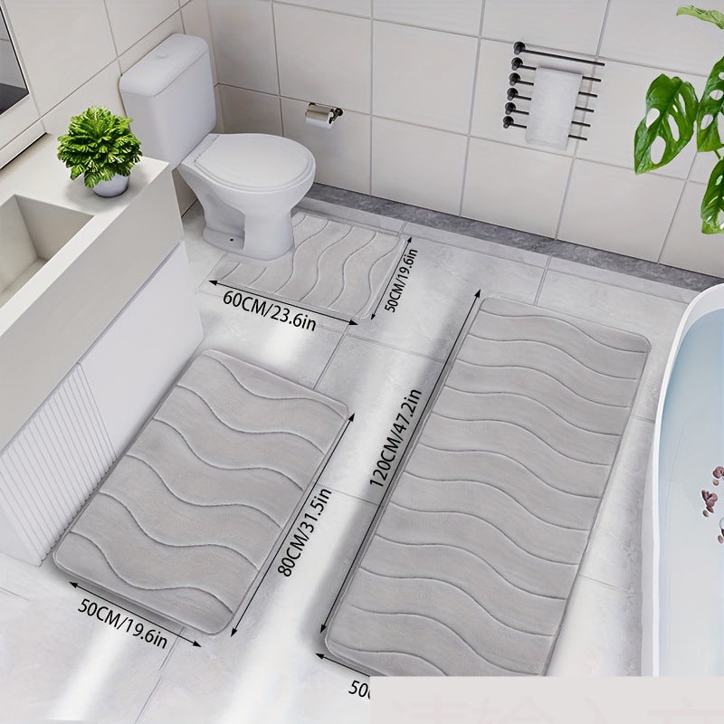 Bathroom Non-slip Mat Foot Mats Absorbent Floor Mat