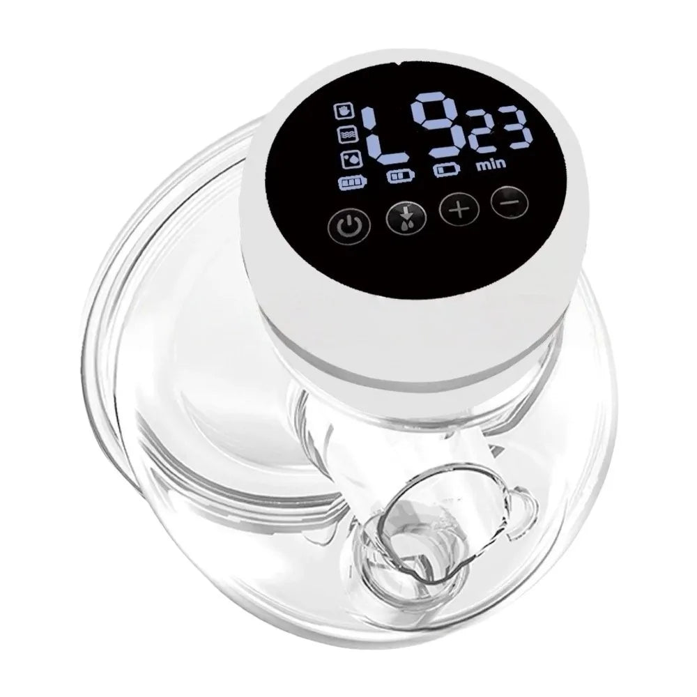 180ML Capacity Electric Breast Pump High Suction Massage Painless Hands Free Breast Pump Intelligent Integrated