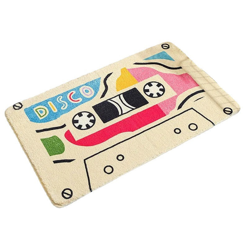 Doorway Foot Mat Thick Cashmere Carpet