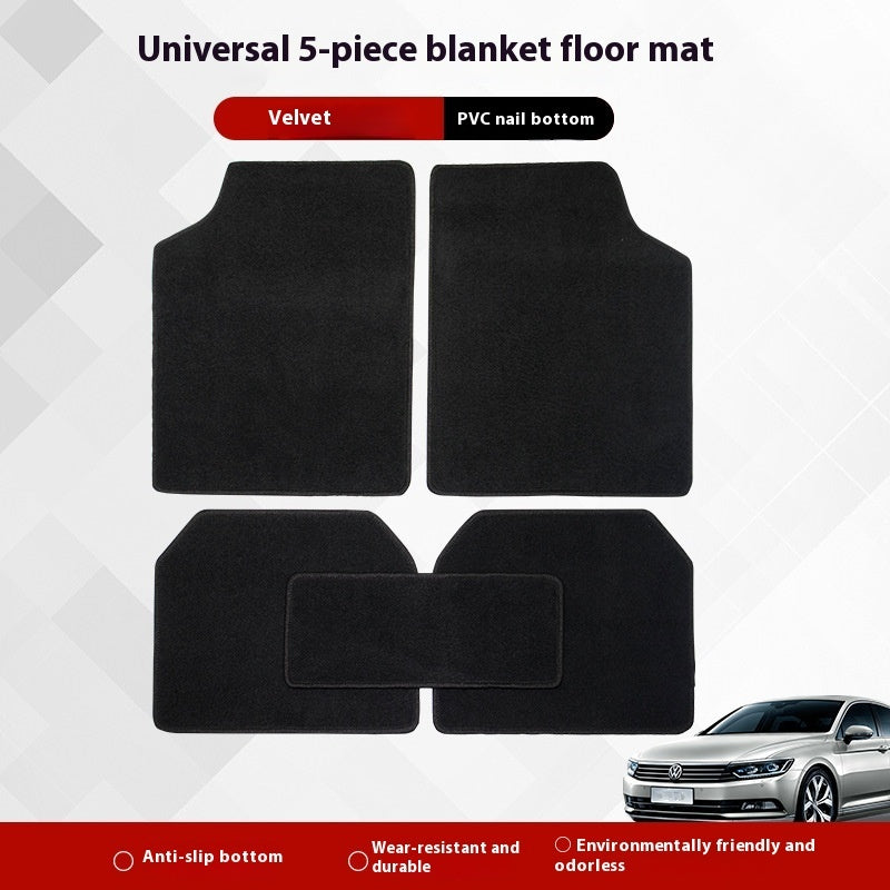 Car Foot Mat Universal Model 5 Pieces