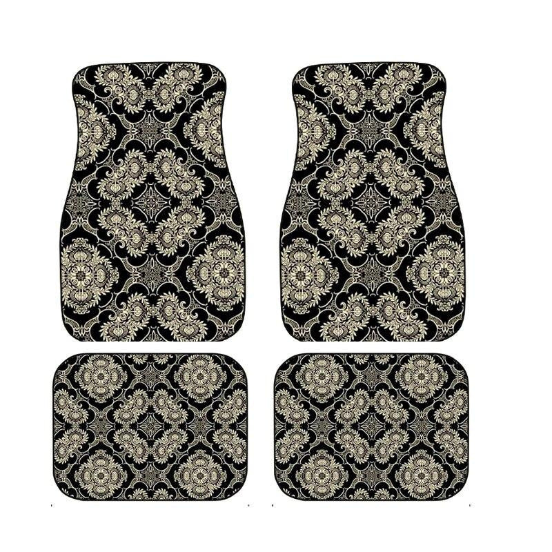 Creative Bohemian Retro Car Foot Mat Set