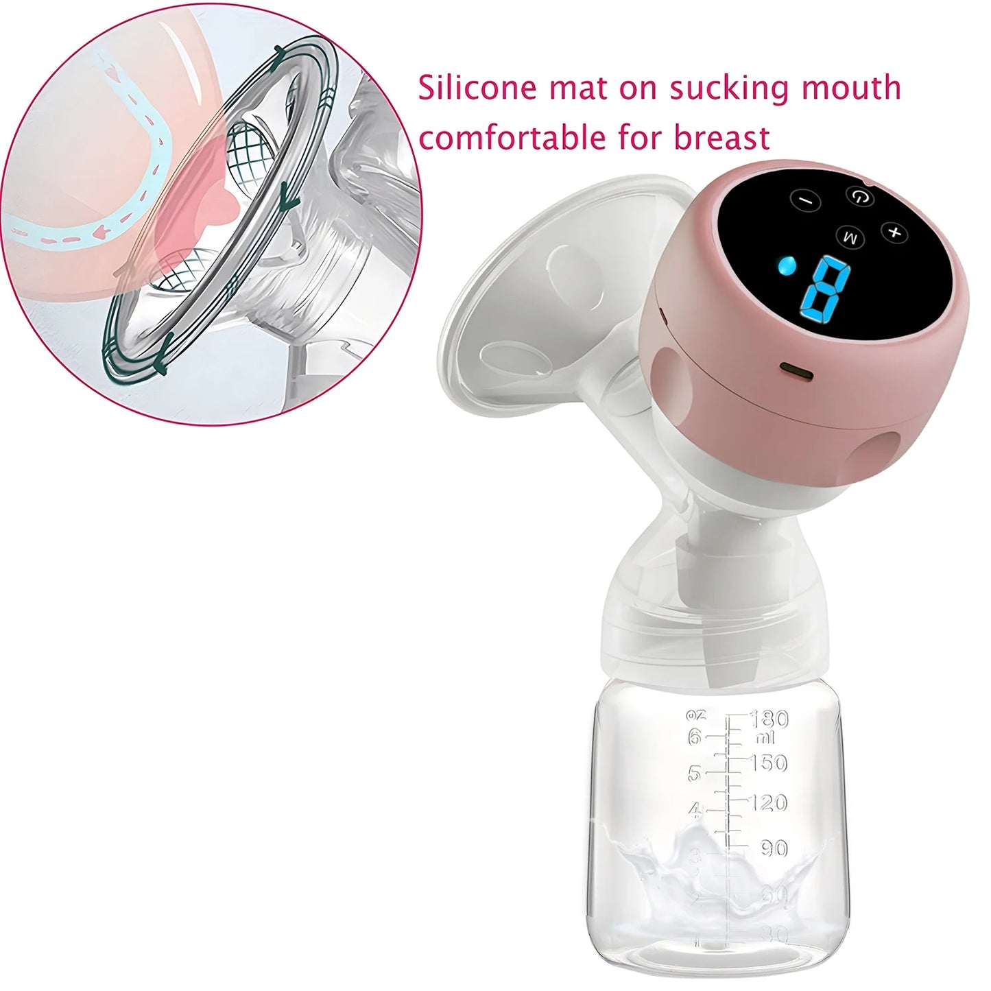 Breast Pump Baby Electric Suction Milk Pump Feeding Breasts Pumps Milk Bottle Sucking Postpartum Supplies Quality Safety