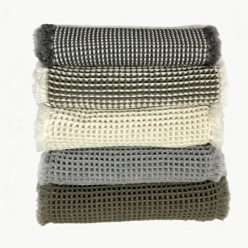 Simple Woven Waffle Quick-dry Foot Mat