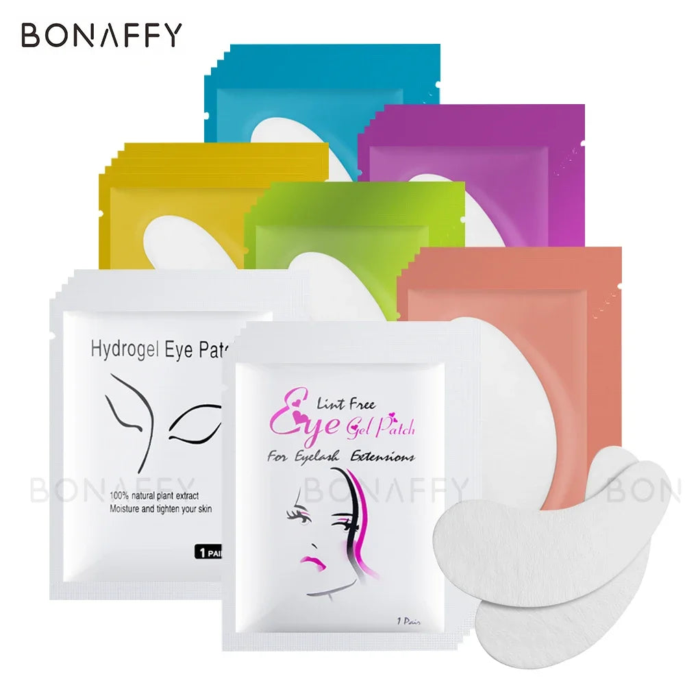 200 pairs Eyelash Eyelashes Under Eye Pads Lint-free Fake Lash Extension Patches Grafting False Extensions Eye Paper Patch