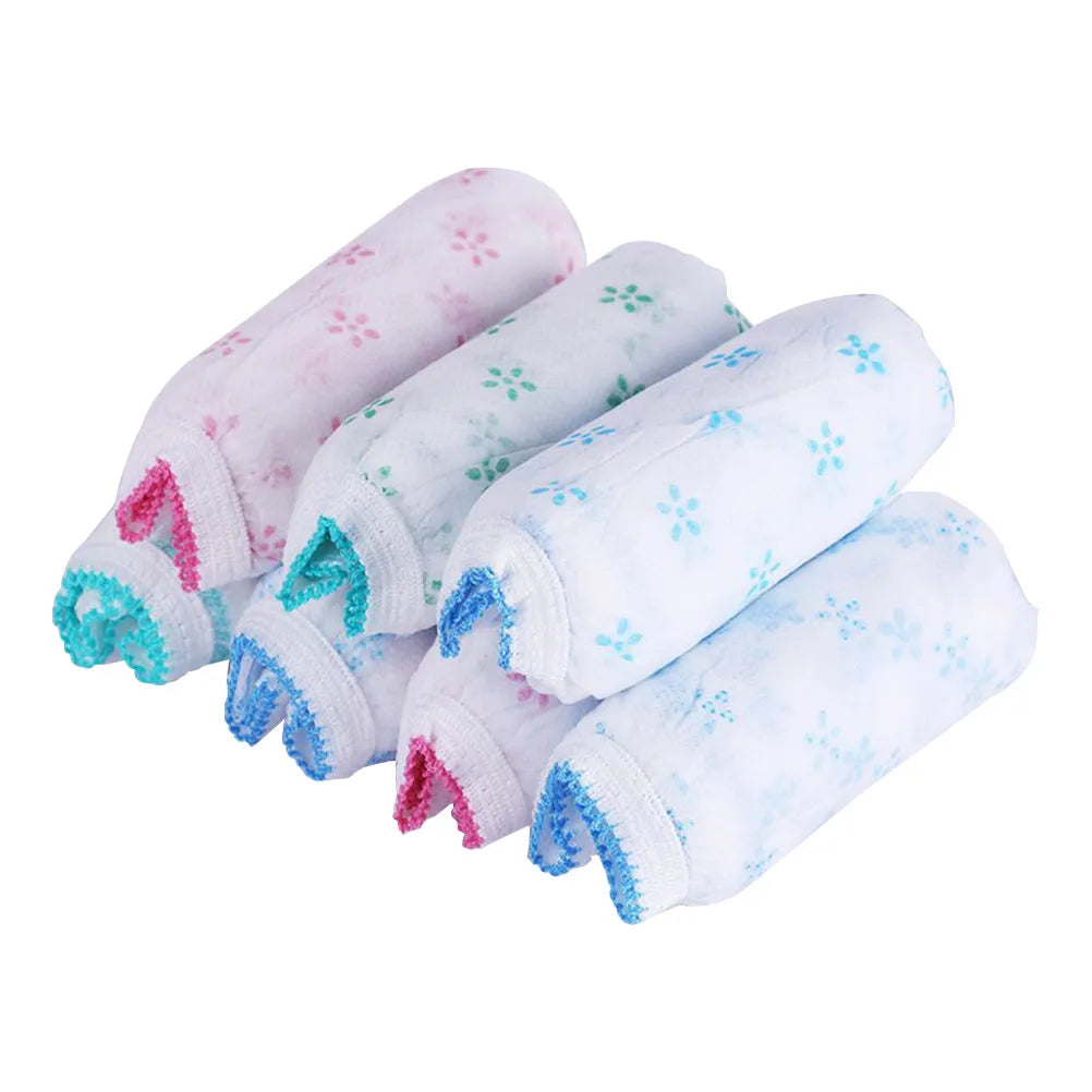 7Pcs Disposable Maternity Panties High Elasticity Comfortable Fit Postpartum Cotton Underwear for Expectant Mothers