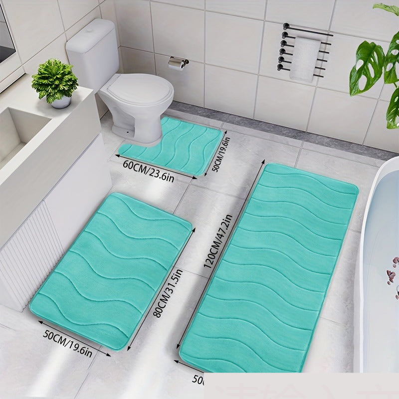 Bathroom Non-slip Mat Foot Mats Absorbent Floor Mat