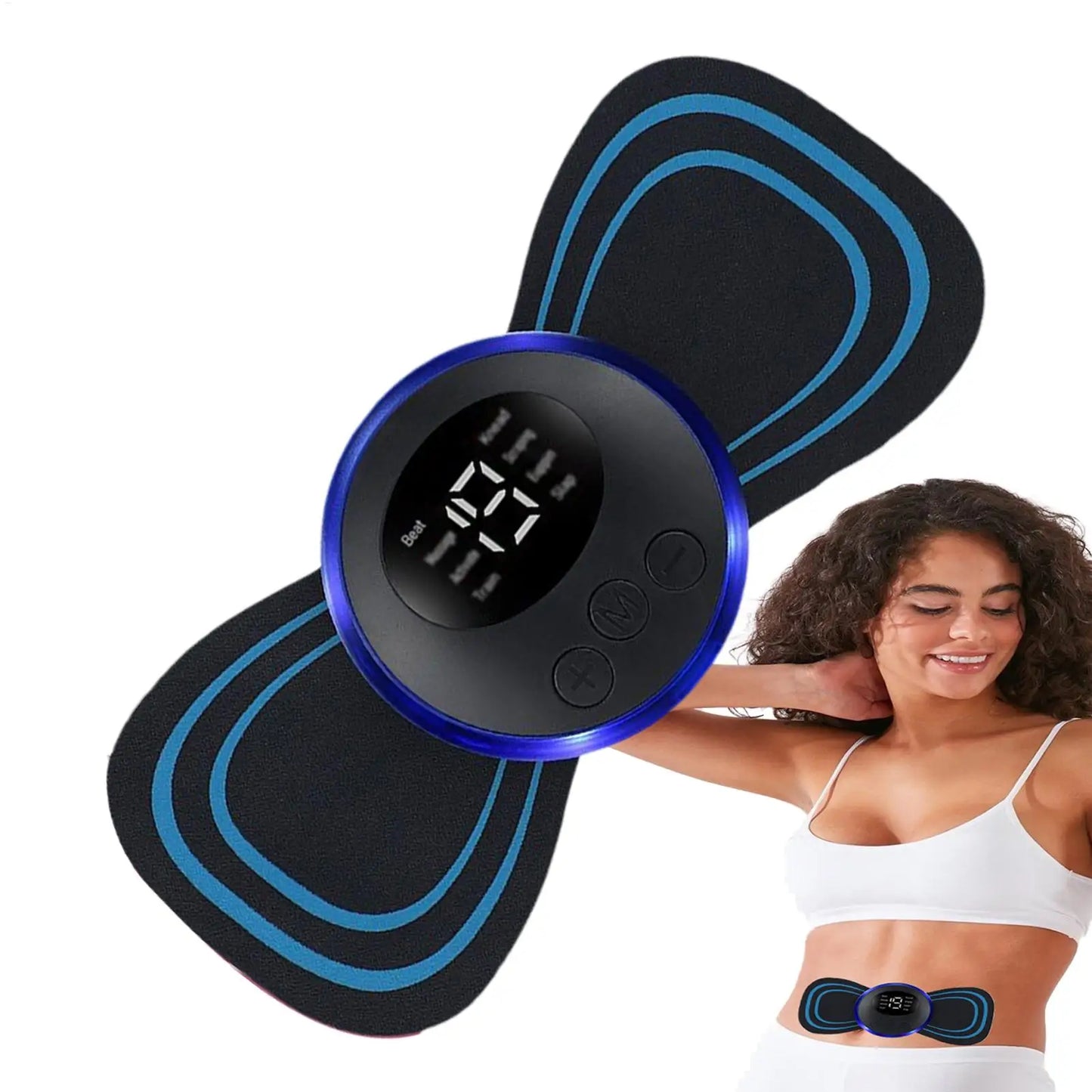 Electric Pelvic Floor Trainer Strengthening Multi-functional Fitness Equipment Pelvic Muscle Trainer for Female Postpartum Home