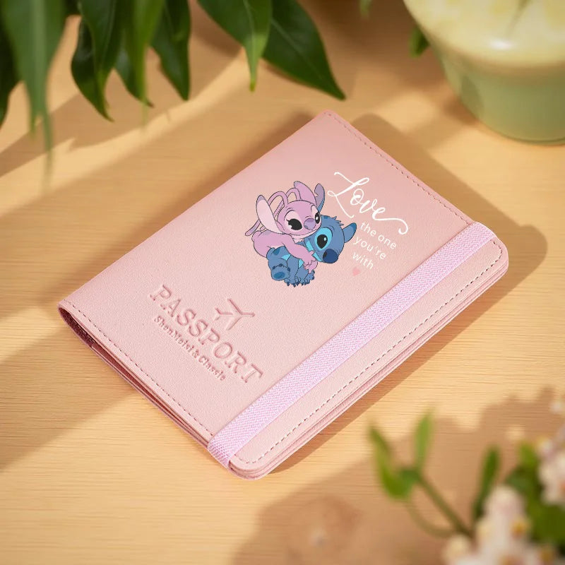 Passport Holder Wallet Cover Travel Essentials RFID Blocking Leather Card Case International Travel Accessories for Women/Men