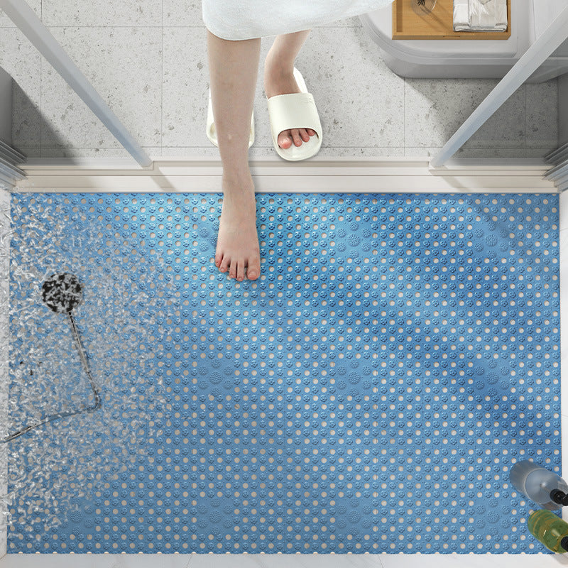 TPE Bathroom Anti-fall Foot Mat Toilet Floor Mat Shower Room
