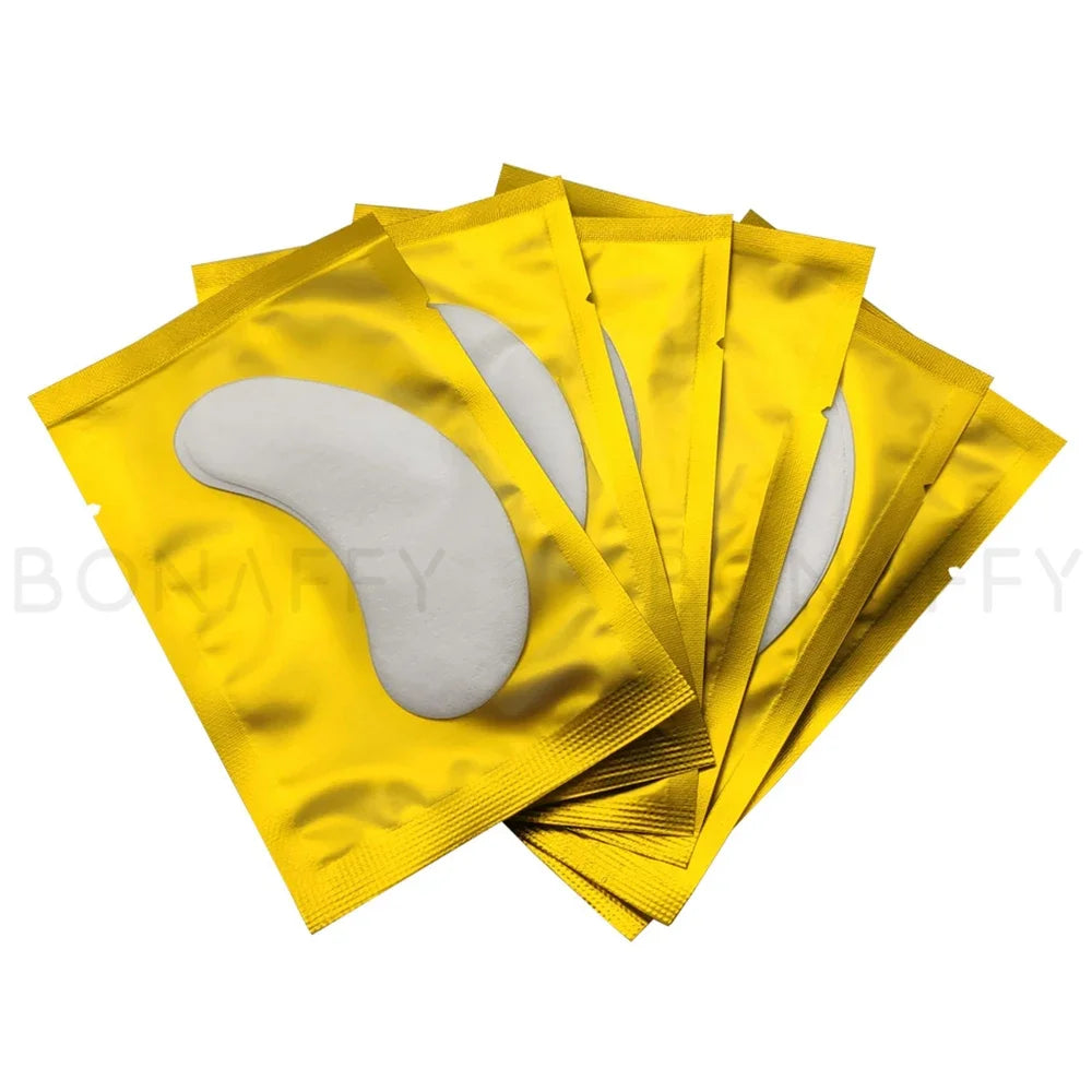 200 pairs Eyelash Eyelashes Under Eye Pads Lint-free Fake Lash Extension Patches Grafting False Extensions Eye Paper Patch