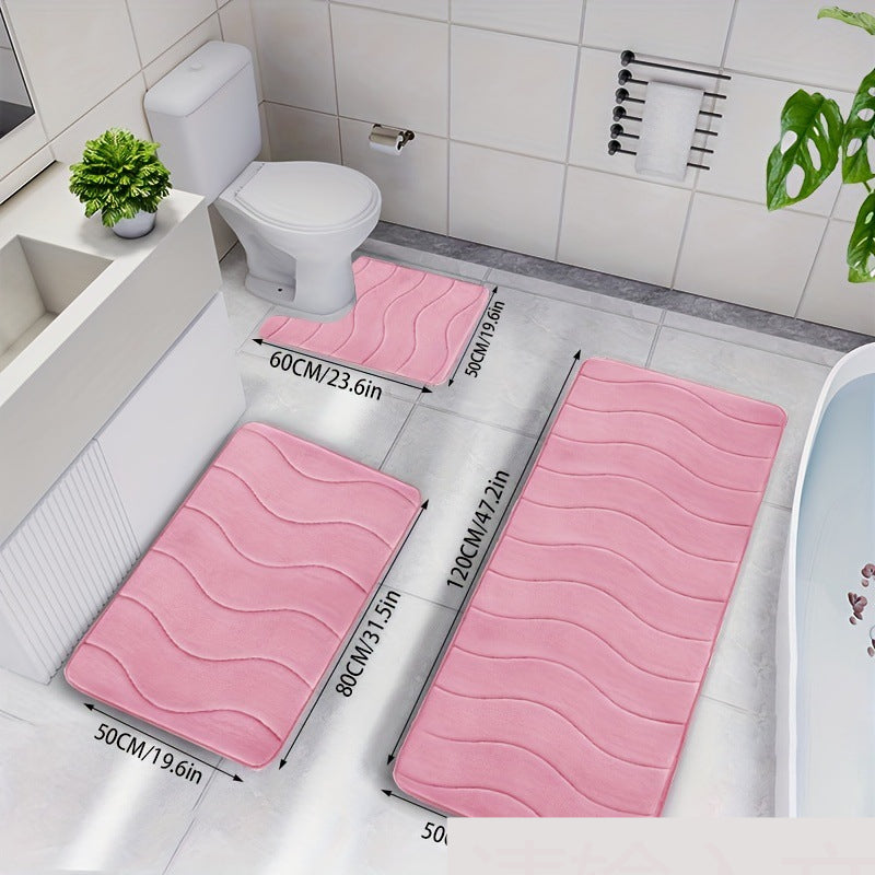 Bathroom Non-slip Mat Foot Mats Absorbent Floor Mat