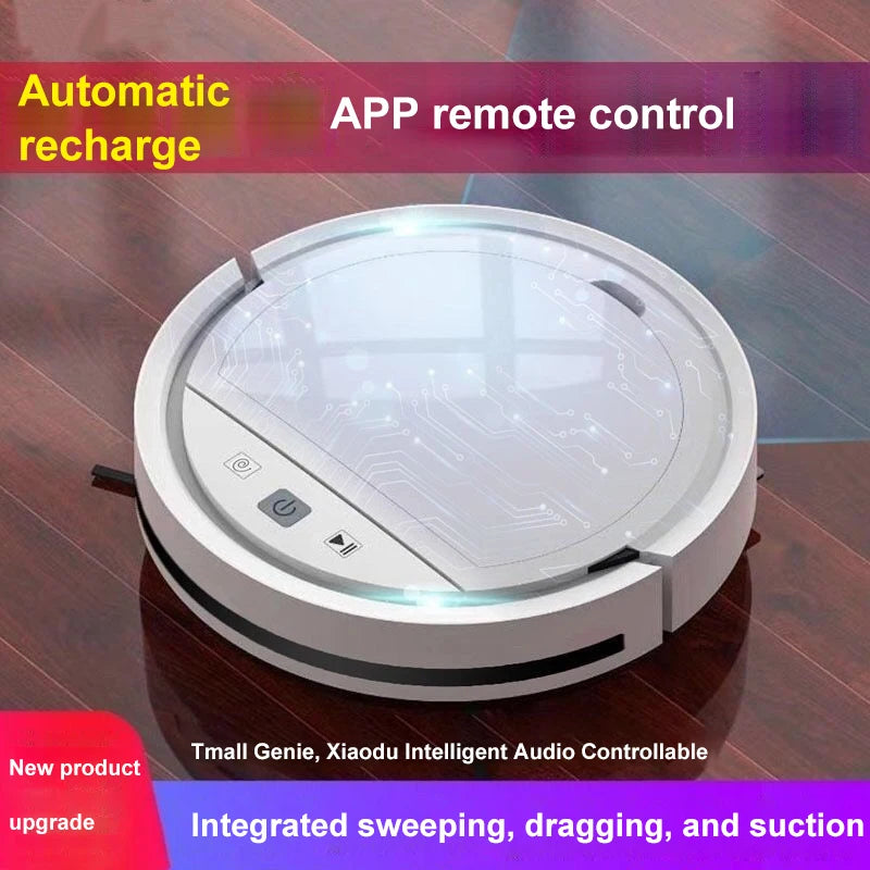 New 5-in-1 Robot Vacuum Cleaner Automatically Rechargeable Powerful suction Sweeping Machine Vacuum Cleaners For Home Office Use