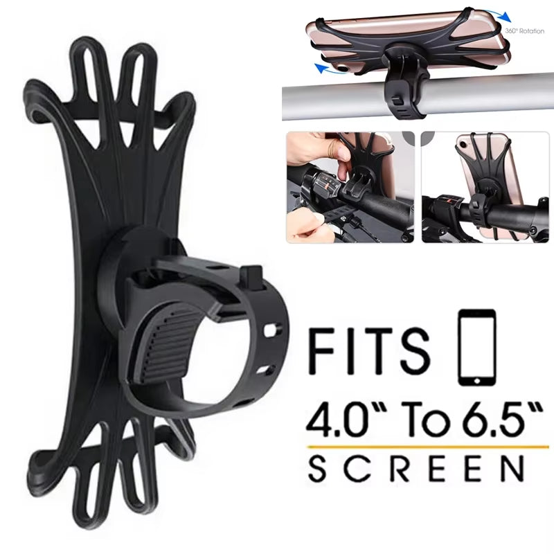 For Iphone GPS Device Baby Stroller Accessories Mobile Phone Holder Rack Universal 360 Rotatable Baby Pram Cart Phone Holdeolder