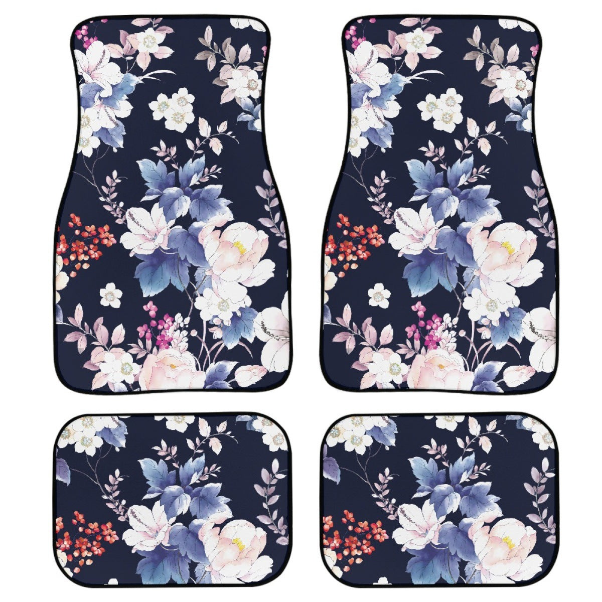 Printed Rubber Car Foot Mat Suit