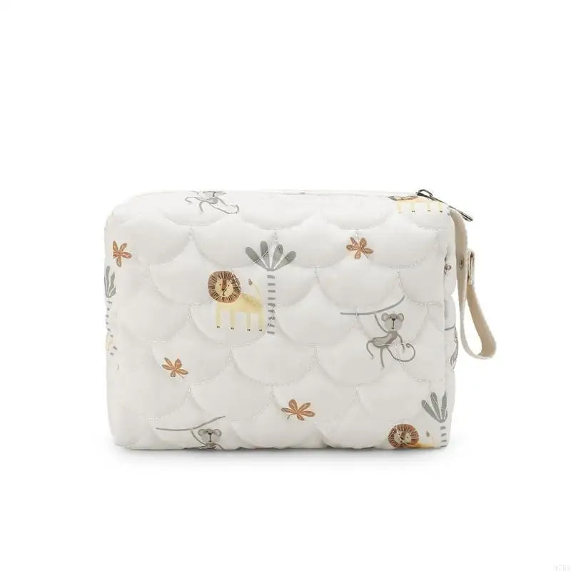 97BE Nursery Essential Compact Diaper Bag with Easy Attachments Travel Diaper Management Pouches for Strollers & Hand