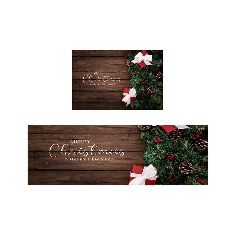 Festive Christmas Decorative Door Mat Doorway Foot Mat