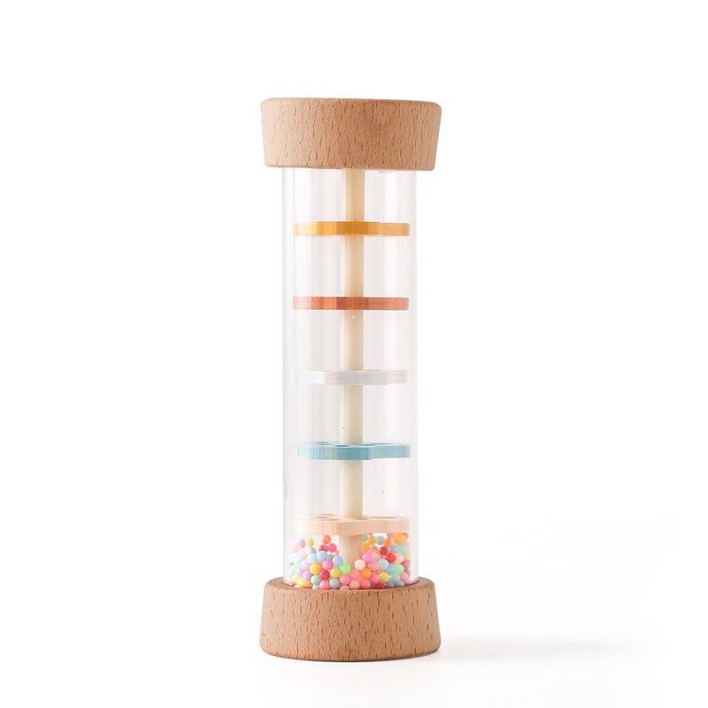 Rain Sound Simulation Rainbow Hourglass White Noise Baby Comfort Maracas