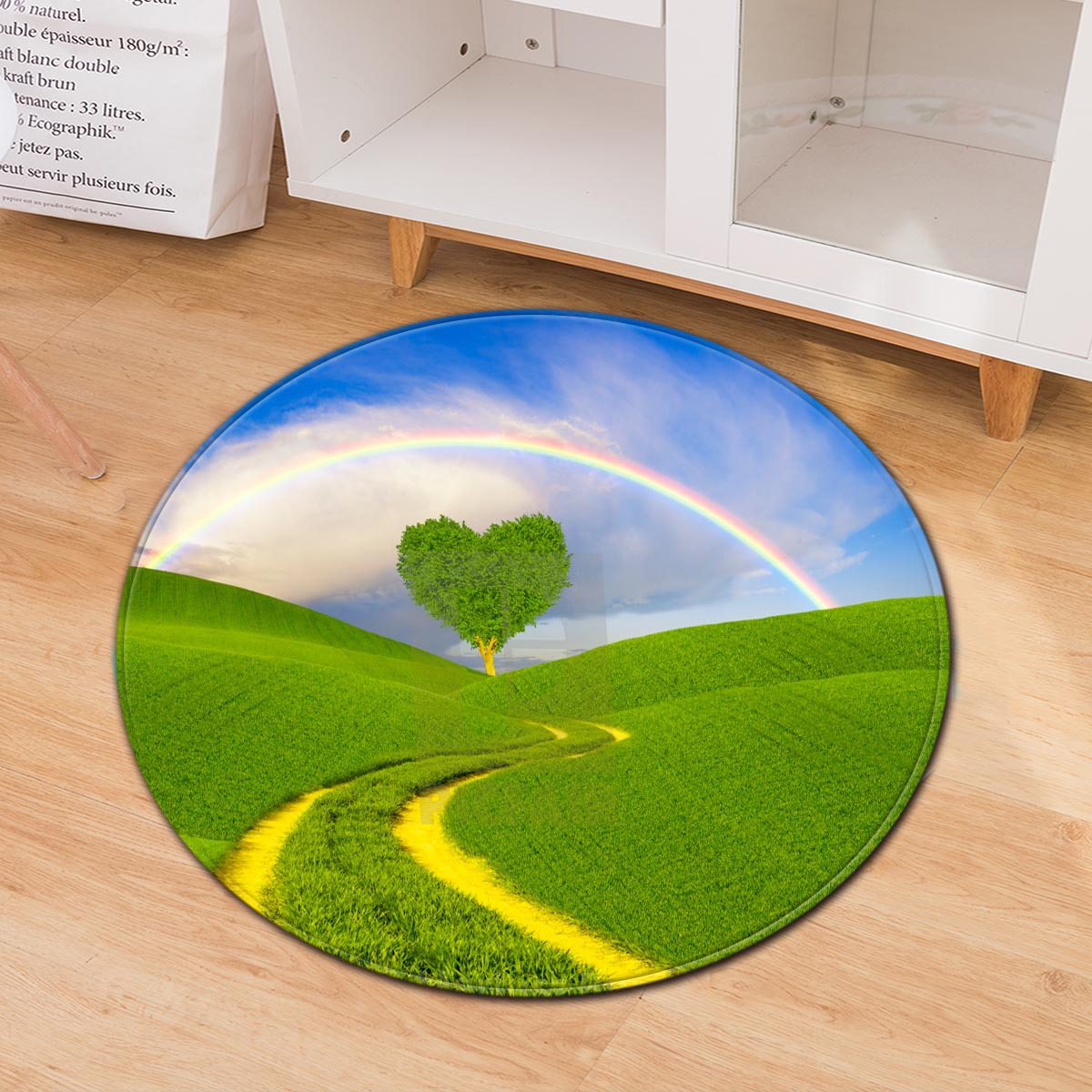 New Creative Carpet Computer Chair Mat Office Chair Floor Mat Doormat And Foot Mat