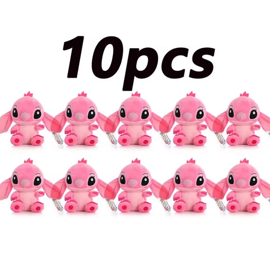 4/8inch Disney toy 12cm 20cm 25cm Stitch Stuffed Plush Models Cartoon Anime Plush Baby Toys Kawaii Kids Birthday Gift
