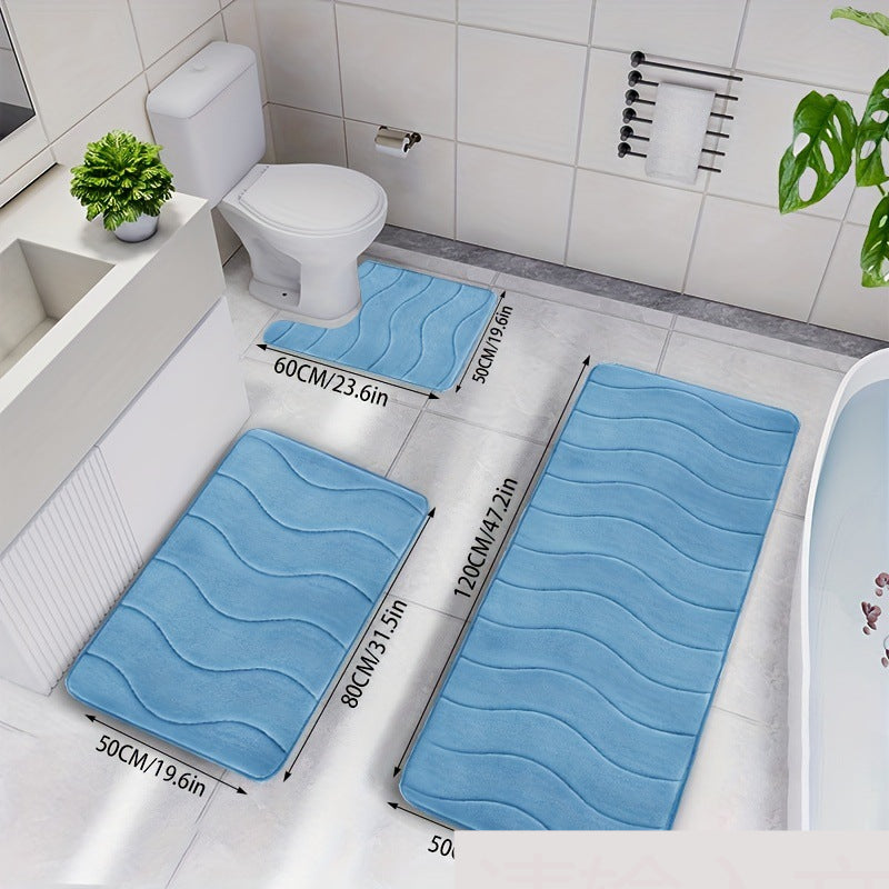 Bathroom Non-slip Mat Foot Mats Absorbent Floor Mat