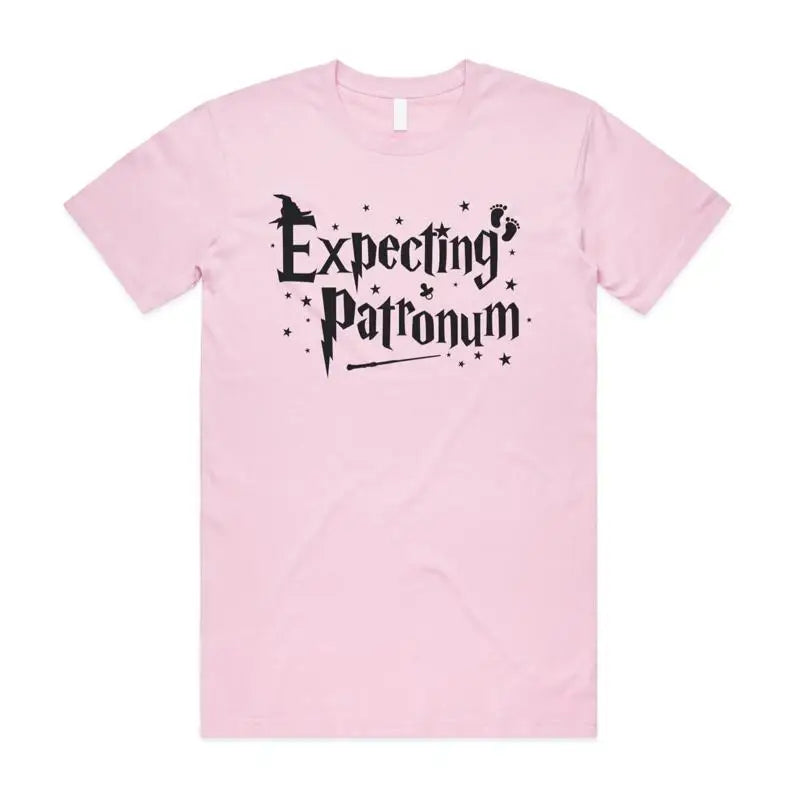Expecting Patronum T Shirt Funny Expecto Pregnancy Reveal Baby Shower