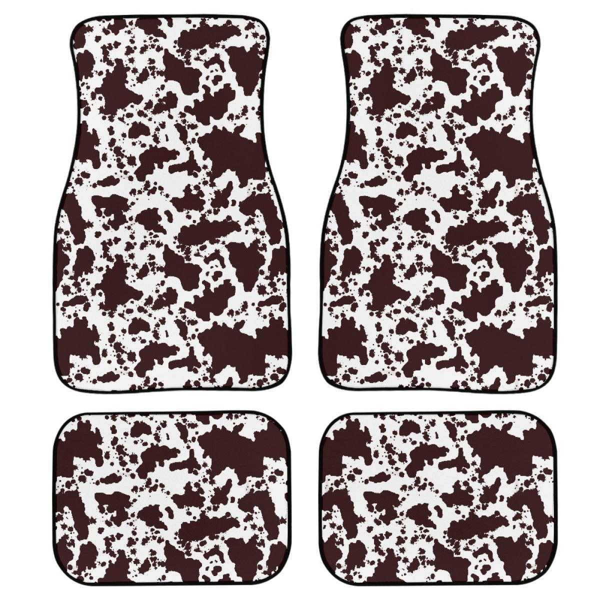 Printed Rubber Car Foot Mat Suit